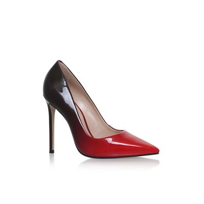 Red Alice high heel court shoes